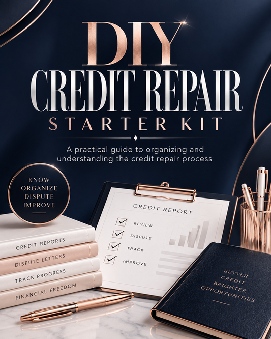 DIY Credit Repair Starter Kit cover